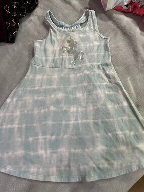 Little Girls Jumping Beans Unicorn Dress